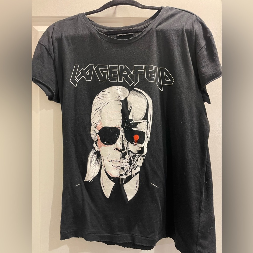 Karl Lagerfeld graphic tee